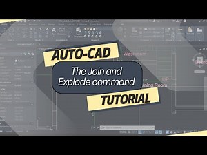 Join and Explode Commands | autocad