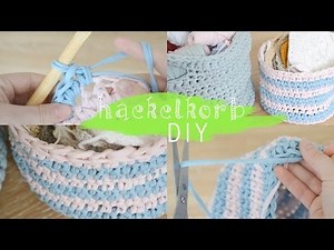 Häkel Anleitung Korb selber häkeln | DIY Dienstag