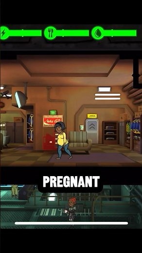 Can you kick out a Pregnant Dweller from your Vault? #gaming #falloutshelter #shorts #fallout #fyp