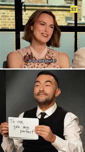 Entertainment Tonight on Instagram: "Keira Knightley loves a 'Love Actually' cue card moment... every now and then. "