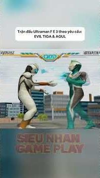 Ultraman FE3 Evil Tiga vs. Agul Match #ultraman #ultramanfe3 #superhero