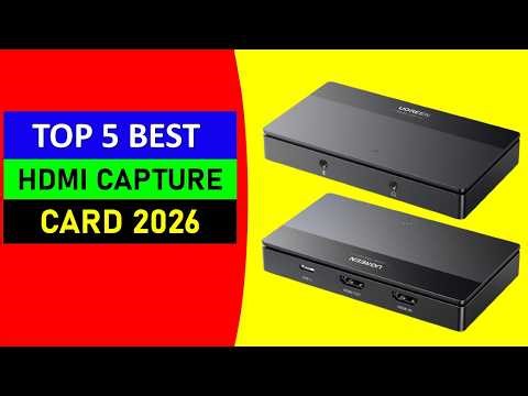 Top 5 Best HDMI Capture Card in 2026