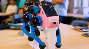 Stanford students build tiny AI-powered robot dog from basic kit
