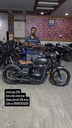 6K views · 835 reactions | (Just pay 10k emi only chennai) Jawa perak 2020 model Single ownership Just 10k kms driven Exchange accepted Price 130000 Offer price 120000 #gracebikes #usedbikeschennai #jawamotorcycles #yezdimotorcycles #bikesofchennai | Grace Bikes Chennai | Facebook