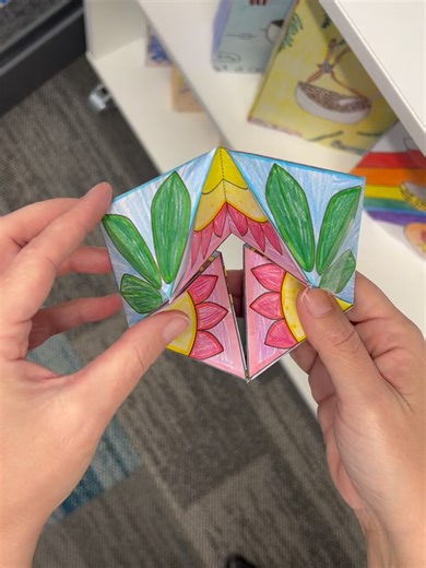 Gosh 🌸 on Instagram: "We made these amazing flextangles today and the kids LOVED them. Well, their brains almost broke but, as you can see from these examples, the end results are incredible. This activity, from @giftedandtalentedteacher, amalgamated the elements of STEM. The focus was intense. The determination to succeed was inspirational. The meltdowns happened, of course. And you know what? That was absolutely fine. We problem solved and tried again - exactly what high quality learni