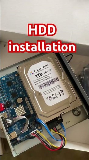HDD installation CP PLUS DVr 8ch setup ready ✅