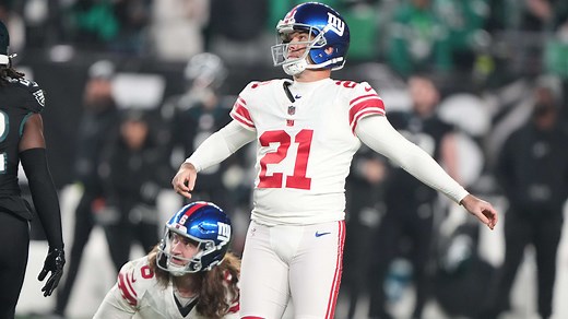 Mason Crosby makes 52-yard FG in Giants debut | Giants vs. Eagles Highlights