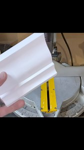How to Cut an Outside Corner on Crown WITHOUT a Compound Miter Saw. #diy #construction #trim #carpentry #tipsandtricks #youtube #youtuber #thefixer | The Fixer
