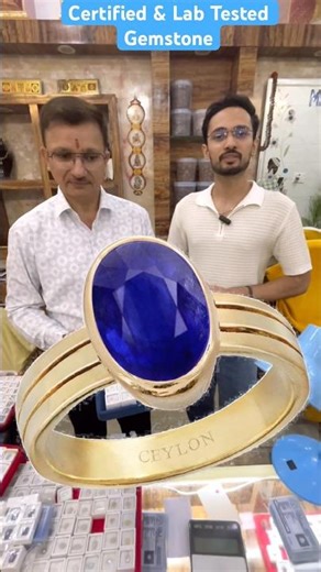 buy Gamestone certified & Lab Tested Manoj jewellers tri nagar #trendingvideo