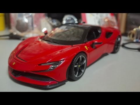 20% DISCOUNT + GF WON'T TAKE MY MONEY | Bburago SF90 1:24 Scale Review