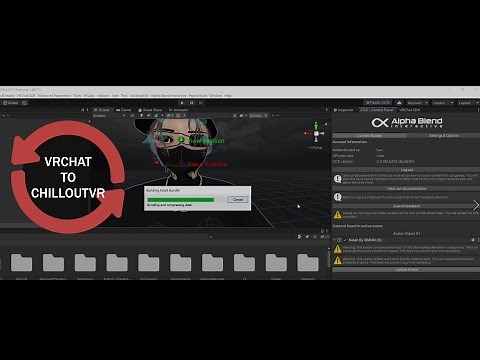 How To Convert VRChat Avatar To ChilloutVR Avatar In One Click - Conversion Tool UPDATED