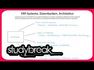 ERP-Systeme, Datenbanken, Architektur | Wirtschaftsinformatik