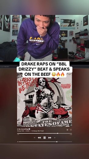 Drake Raps on BBL Drizzy Beat & Talks About the Beef