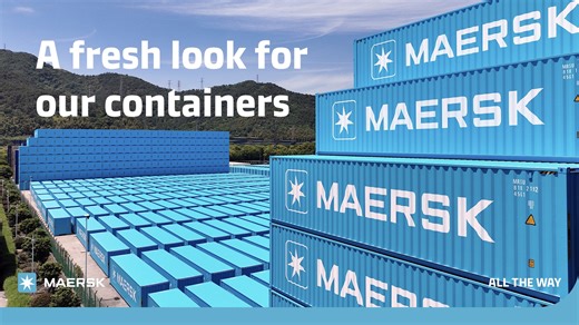 The big reveal! Our grey containers will now proudly wear the iconic Maersk blue🩵 This makeover welcomes our containerized service to join the blue of our freight carriers at sea, on land, and in the air. Back in 1975, we introduced our first containerized line – the Panama Line – and the grey dry container became a global symbol of Maersk reliability. Now, nearly five decades later, our containers are painted to match the color that encapsulates our more than 120 years of moving customers' car