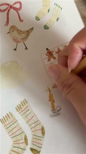 When it’s cold outside, this is my cozy indoor hobby ✏️❄️ What about you? 👀 Learn to draw using