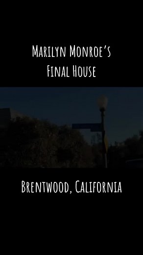 Marilyn Monroe’s final home on Fifth Helena Drive in Brentwood, California. This is the home where she sadly passed away. #marilynmonroe #hollywood #famous | Freyzel Productions