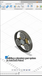 Final Day of building a planetary gear box in Autodesk Fusion