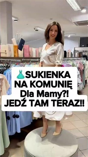 🤍 MAMO – SZUKASZ ELEGANCKIEJ SUKIENKI NA KOMUNIĘ? #akmoda #komunia #sukienki #katowice #wesele2026