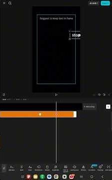 how to move text in capcut