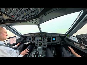 A320 Cockpit Takeoff Moscow to Kaliningrad | Real Airline Pilot View