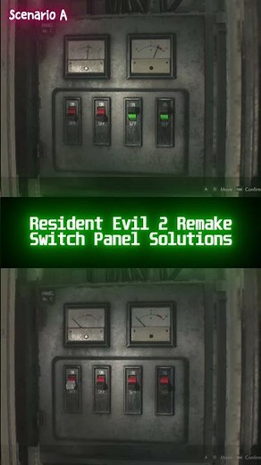Switch Panel Solutions | RE2 Remake #gaming #residentevil #re2remake #capcom