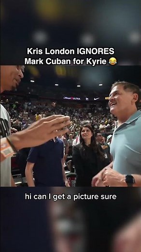 Kris London IGNORES tf outta Mark Cuban 💀