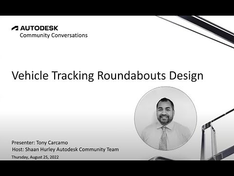 Vehicle Tracking Roundabouts Design