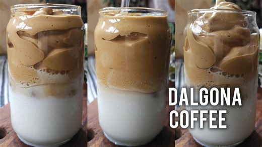 1.7K views | Make café-style Dalgona Coffee at home in minutes! ☕✨ Creamy, fluffy, and perfectly whipped — a treat for all coffee lovers! | Cook with Judy & Flo | Facebook