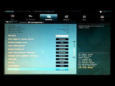 ASUS P8Z68-V PRO UEFI BIOS