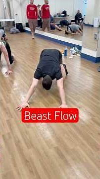 Doing Beast Flow in an Animal Flow Level 1 Certification Workshop