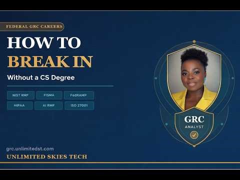 How to Break Into Federal GRC Jobs in 2026 | What the Training Actually Covers