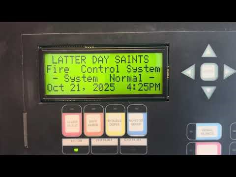 Alarm Panel Beeping how do I fix? 10/21/2025