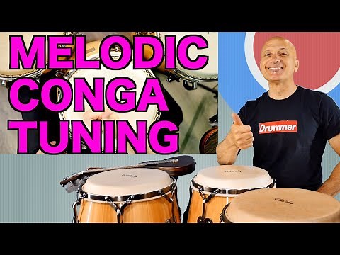 Conga Tuning for Harmony and Melodies