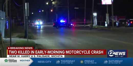 Two dead in early morning crash