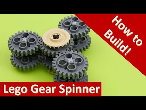 How to build a LEGO gear fidget