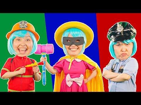 PoliceGirl, FireGirl and Doctor Song + MORE | Lights Kids Song
