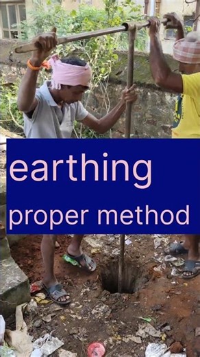 Earthing Proper Method | Rod & Chemical Earthing Telugu