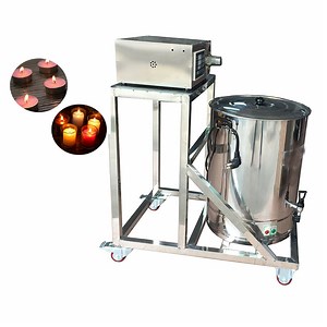 [Hot Item] Movable Heating Warming Tank Hot Wax Dispenser Automatic Candle Making Machine Wax Filling Machine