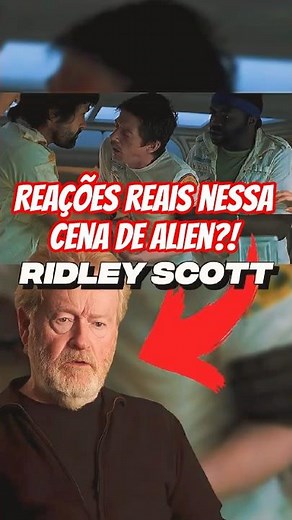 A cena MAIS CHOCANTE de Alien foi real