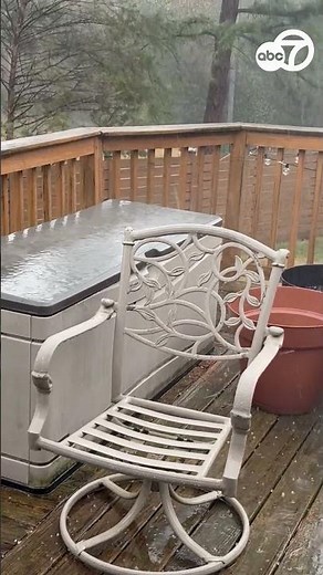 Storms bring hail to parts of Virginia, Maryland, Washington, DC
