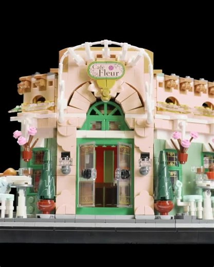 Build up your appetite for the new LEGO® Icons French Café! | LEGO