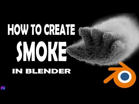 How to create smoke in blender | Timelapse