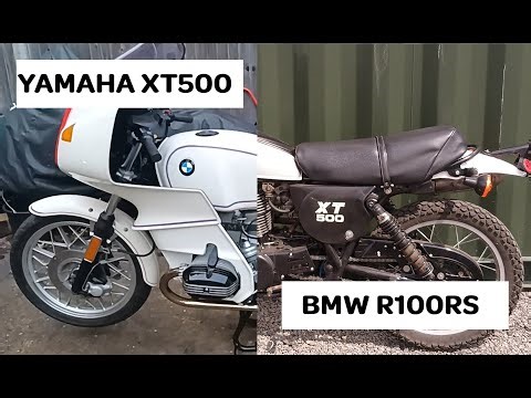 2 Bikes,1 Video BMW R100 Yamaha XT500 - final jobs