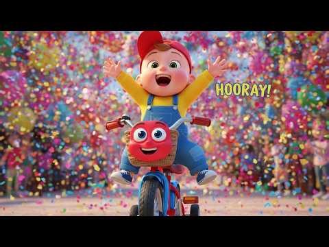 Zoom Zoom Baby Bike 🚲 | Fun Bike Song for Kids | Toddler Ride | Learning Vehicles Song for Babies