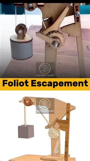 Foliot Escapement – Mechanical Design#Engineering #Mechanical #HowItWorks #TechEducation #Mechanics