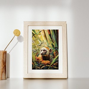 Paper Monkey / Digital Picture / Download / Kids Room / Paper Feel / Instant Print / Home Print / Wall Art / Unique / Original / Jungle - Etsy Australia