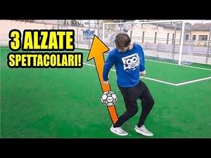 ALZARE la PALLA in modo FACILE e SPETTACOLARE ! Tutorial Footwork Italia