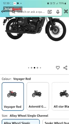 🚀 Jawa & Yezdi Bikes are finally on Amazon! இப்போ உங்கள் கனவு பைக் வாங்குவது இன்னும் எளிது 😎🏍️ Classic look, modern convenience – Click, Buy & Ride! 📌 Available Models: Jawa 42, Jawa Perak, Yezdi Roadster & more 📌 Official Amazon Purchase Link in Bio/Description #JawaBikes #YezdiBikes #AmazonLaunch #ClassicBikes #RideYourDream #JawaOnAmazon #YezdiOnAmazon #BikeLovers #MotorcycleIndia #DriveSparkTamil | DriveSpark Tamil