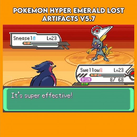 pokémon hyper emerald lost artifacts v5.7 | 2º gym