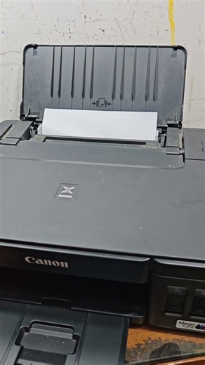 Print Test Printer Canon G1010 Without PC #youtubeshorts #tipspractics #canonprinter #tipsandtricks